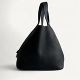 Bolsa Hermès Picotin 22 Clemence Noir com Ferragens Palladium