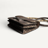 Bolsa Hermès Constance em Couro Lizard com Ferragens Palladium