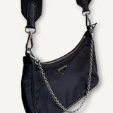 Bolsa Prada Re-Edition 2005 Re-Nylon Preta
