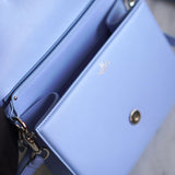 Bolsa Valentino Vsling Calfskin Light Blue Small