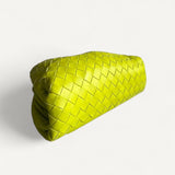 Bolsa Bottega Veneta The Pouch Intrecciato Verde