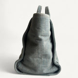 Bolsa Chanel Deauville Denim Tote