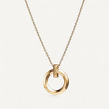 Colar Tiffany T1 Circle em Ouro Amarelo 18K