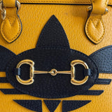 Bolsa Gucci X Adidas Horsebit 1955 Mini Bag Amarela