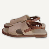 Sandália Hermès Maya Jaune Pâle