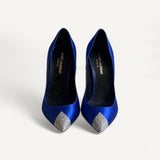 Scarpin Saint Laurent Satin Tower Pump