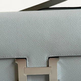 Bolsa Hermès Constance Elan Epsom Bleu Glacier com Ferragens Palladium