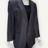Blazer Dolce & Gabbana em Poa cinza