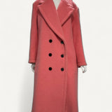 Trench Coat Burberry em Lã Pink
