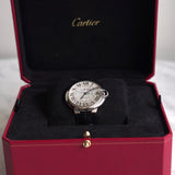 Relógio Cartier Ballon Bleu Couro Croco & Aço