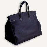 Bolsa Hermes Birkin 40 Togo Noir com Ferragem Palladium