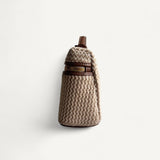 Bolsa Loro Piana Extra Pocket L19 Ecru Brown Cotton com Ferragens Douradas