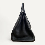 Bolsa Hermès Birkin 35 Togo Noir com Ferragens Palladium