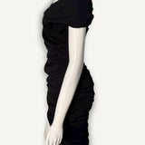 Vestido Dolce & Gabbana Preto Drapeado