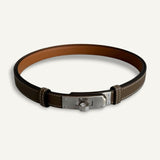Cinto Hermès Kelly Belt 18 Epsom Etoupe com Ferragens Palladium