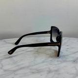 Óculos de Sol Tom Ford Preto Armação Quadrado