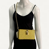 Clutch Dolce & Gabbana Dolce Box Amarela