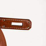 Bolsa Hermès Birkin 30 Barenia com Ferragens Palladium