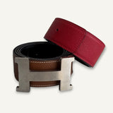 Conjunto de cinto Hermès Palladium