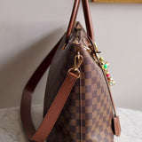Bolsa Louis Vuitton Damier Ébène Belmont
