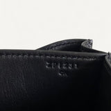 Bolsa Hermès Constance 18 Alligator Matte Noir com Ferragens Palladium/Lizzard