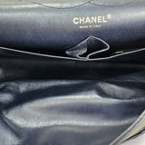 Bolsa Chanel 2.55 Reissue Jumbo Calsfskin Metalizado Azul