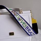 Bolsa Dolce & Gabbana Sicily Branca com Ferragens Douradas