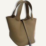 Bolsa Hermès Picotin 18 Trench com Ferragens Palladium