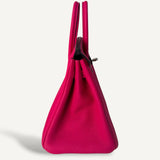 Bolsa Hermès Birkin 25 Togo Rose Mexico com Ferragens Palladium