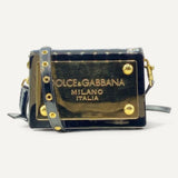 Clutch Dolce & Gabbana com Placa de Logo