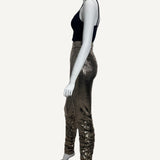 Calça Legging  Metálica Dolce & Gabbana