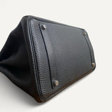Bolsa Hermès Birkin 35 Togo Noir com Ferragens Palladium
