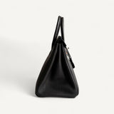 Bolsa Hermès Birkin 25 Togo Gris Misty com Ferragens Palladium