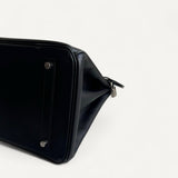 Bolsa Hermès Birkin 35 Epsom Noir com Ferragens Palladium