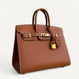 Bolsa Hermès Birkin 25 Epsom Sellier Gold com Ferragens Gold