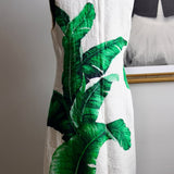 Vestido Dolce & Gabbana Floral Print Branco I Verde