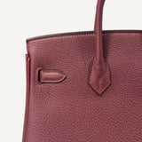 Bolsa Hermès Birkin 25 Togo Rouge H Ghw