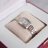 Relógio Cartier Tank Française ouro amarelo 18K e Aço
