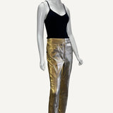 Calça Metalizada Dolce & Gabbana