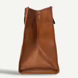Bolsa Fendi Sunshine Tote em Couro Caramelo