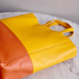 Bolsa Celine Tote Cabas Vertical Bicolor