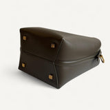 Bolsa Saint Laurent LE 37 Bucket Verde com Ferragens Douradas