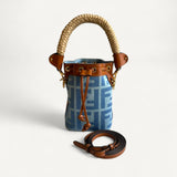 Bolsa Fendi Mon Tresor Small Denim