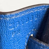 Bolsa Hermès Birkin 25 Togo Bleu France com Ferragens Palladium