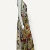 Vestido Dolce & Gabbana com Estampa Floral e Renda