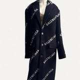 Casaco Balenciaga "Balenciaga" Azul  Marinho