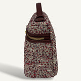 Bolsa Loro Piana L19 Cotton Rosehip | Milk Amber | Lido Blue | Smoked Caramel |  Sun Gold com Ferragens Douradas