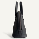 Bolsa Hermès Mini Bolide Cheve Mysore Ardoise com Ferragens Palladium