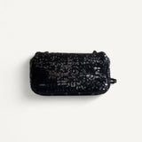 Bolsa Chanel Classic Mini Flap Bag Ferragens Black