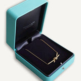 Colar Tiffany Knot em Ouro com Diamantes